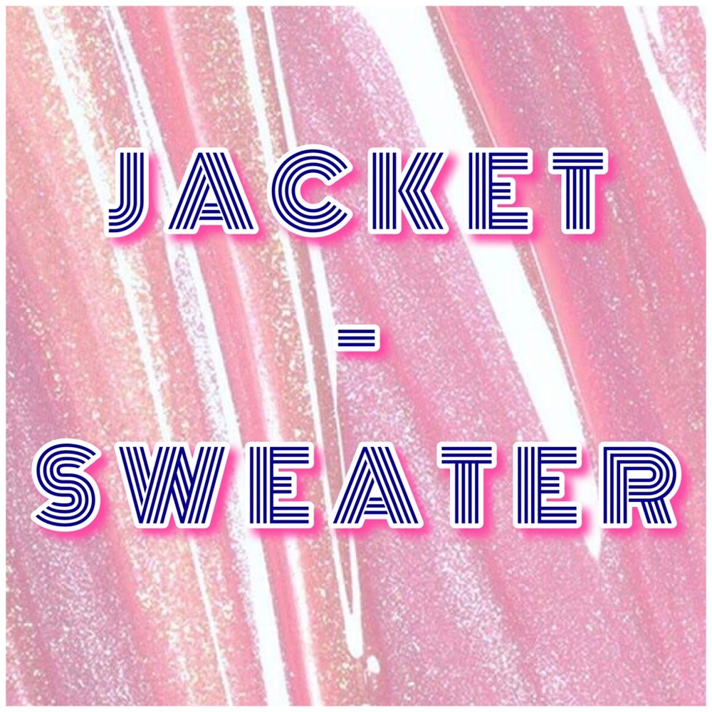 🦄SHERRY RARE JACKETS-SWEATERS🦄